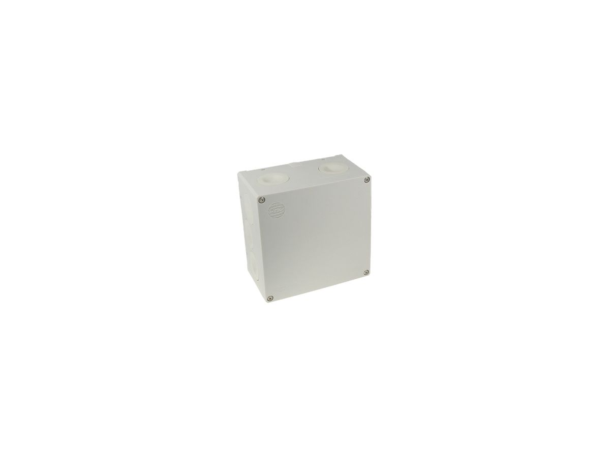AP-Abzweigdose e-intec EasyAPBox 110×110×62mm IP65 grau