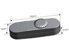Schnurdimmer ELBRO 230V 2…60W universal und LED Retrofit schwarz