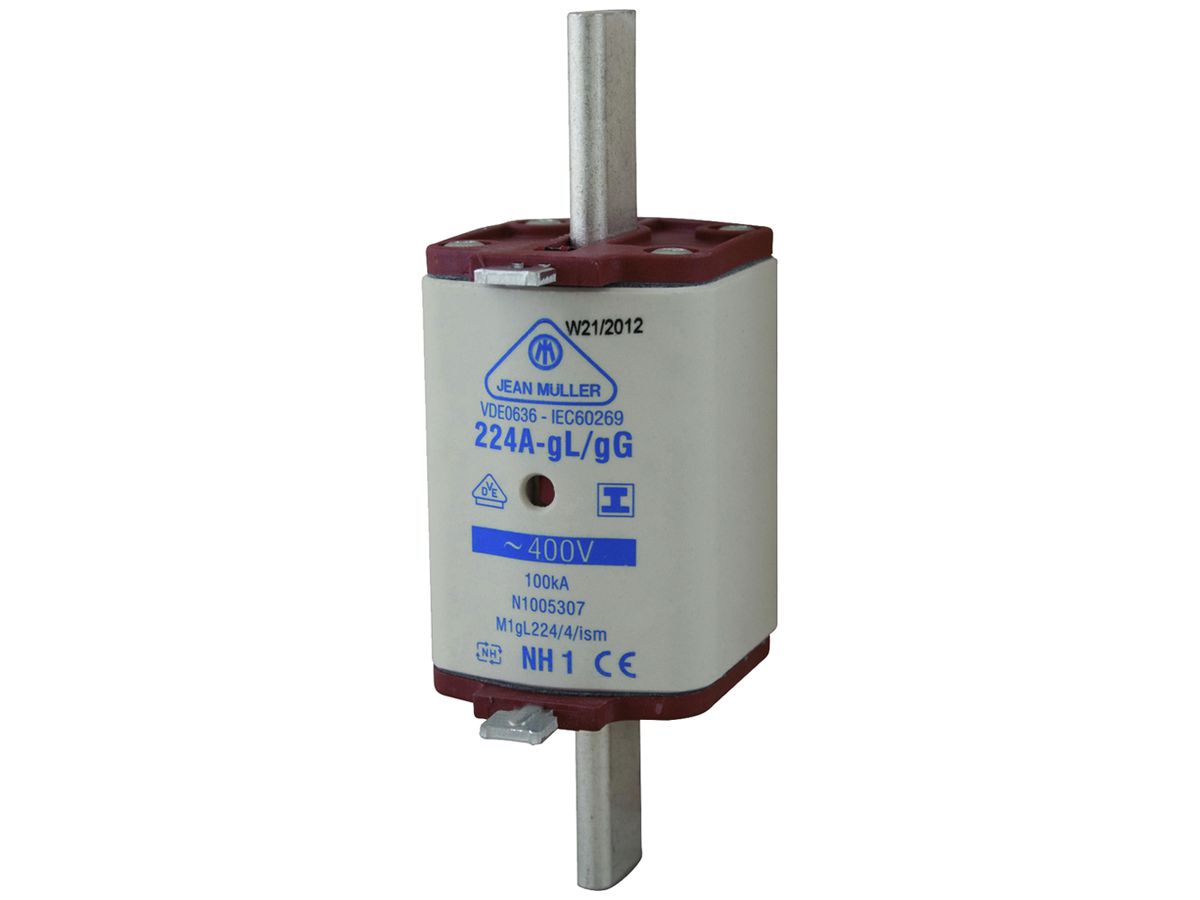 NH-Patrone DIN-1 400V/224A gL/gG Griff isoliert