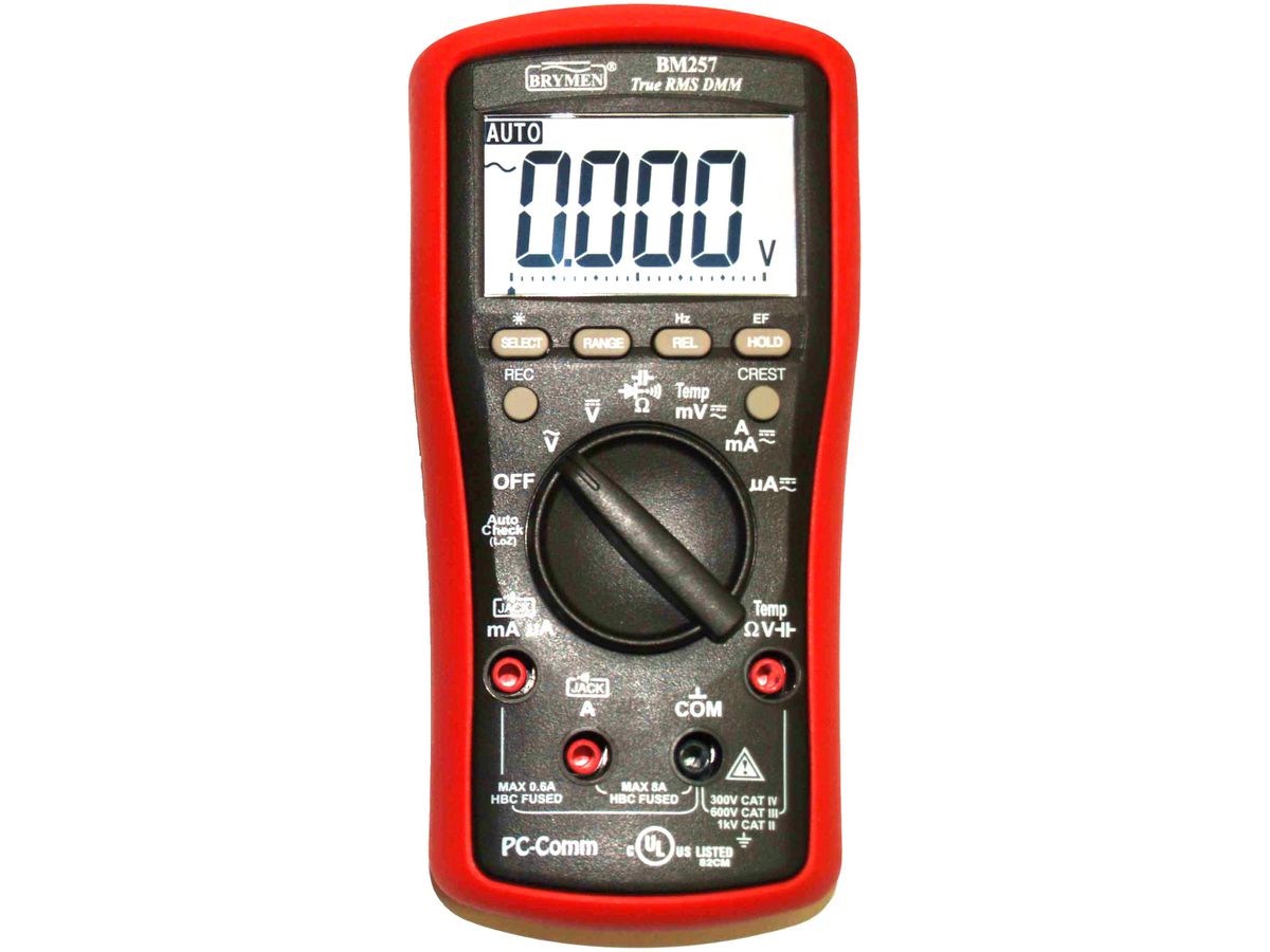 Digital-Multimeter TRMS ELBRO BM257 mit LCD-Anzeige