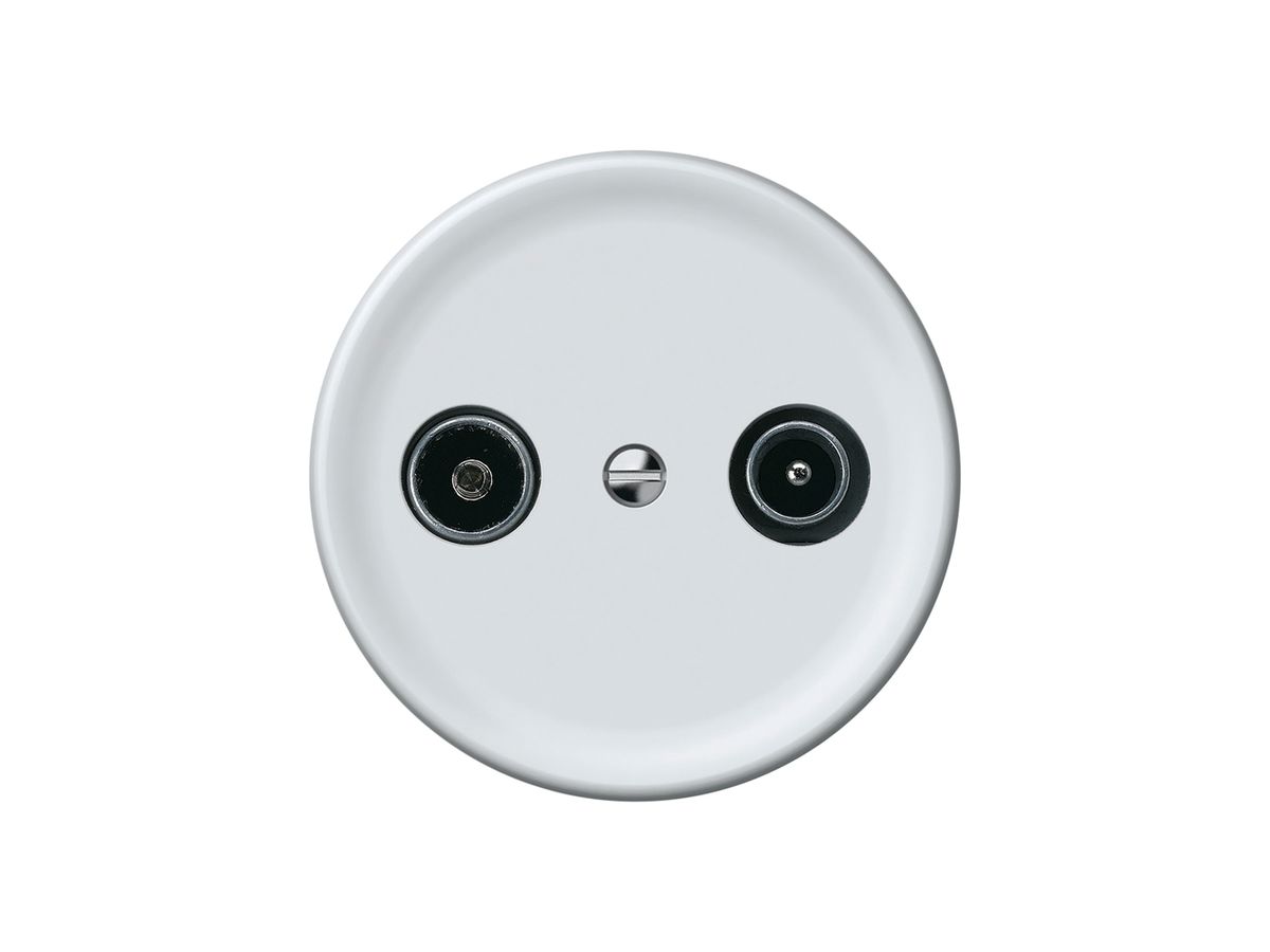 Antennendose TV-R origin Stichdose 4dB weiss