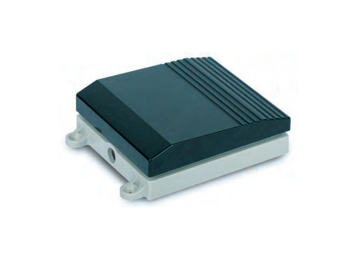 Fusstaster KISSLING 10A 1W IP41 - hellgrau/schwarz