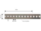 Lochband Kolb R18 Stahl verzinkt 18×0.6mm 45m