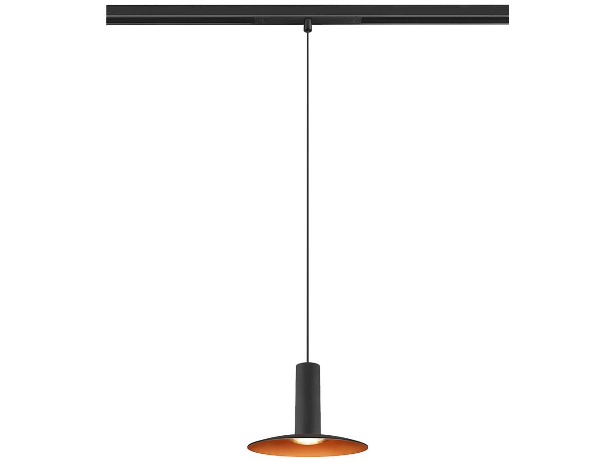 LED-Pendelleuchte SLV LALU ELYPSE 9W 600lm 2700…3000K DALI Ø150×115mm schwarz