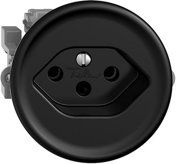 UP-Steckdose STANDARDdue T13 schwarz