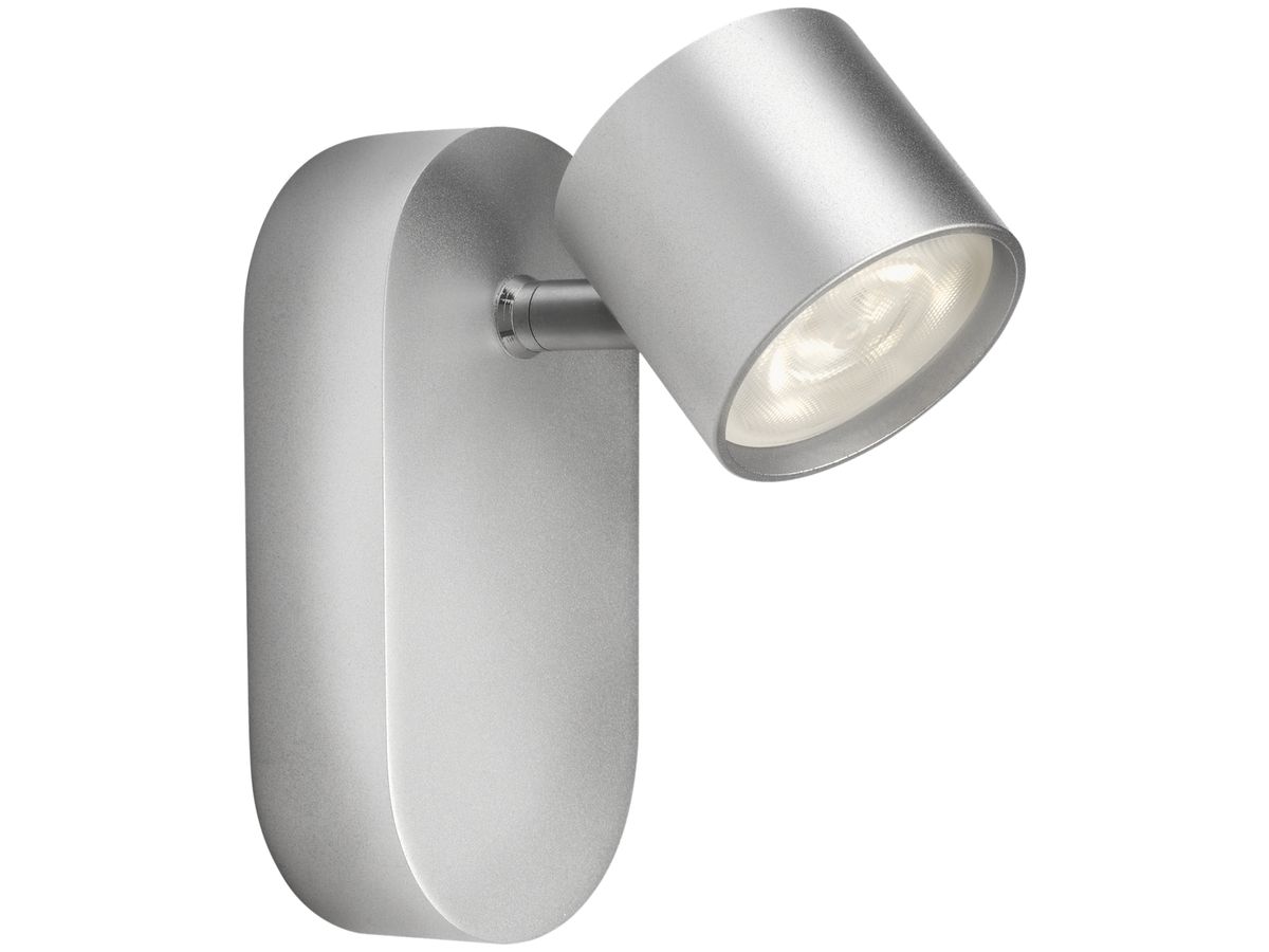 LED-Wandleuchte Promo 4.5W 2700K 500lm alu