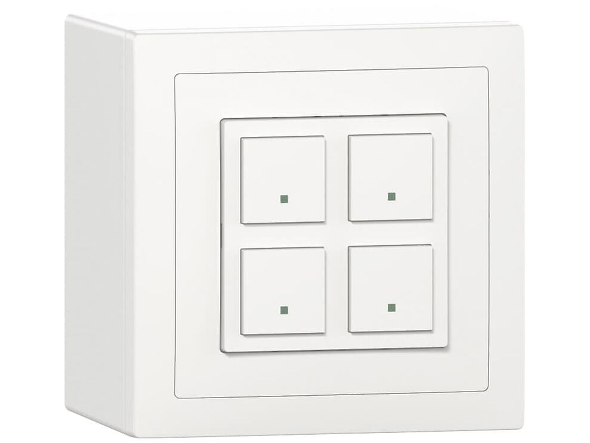 AP-Sensor/Schaltaktor 2/1×SIDUS free@home wireless, weiss