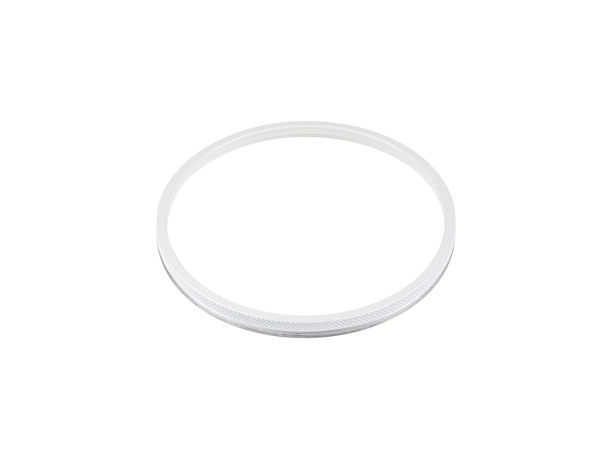 Zierring SLV GRIP FLAT Ø138mm Aluminium weiss