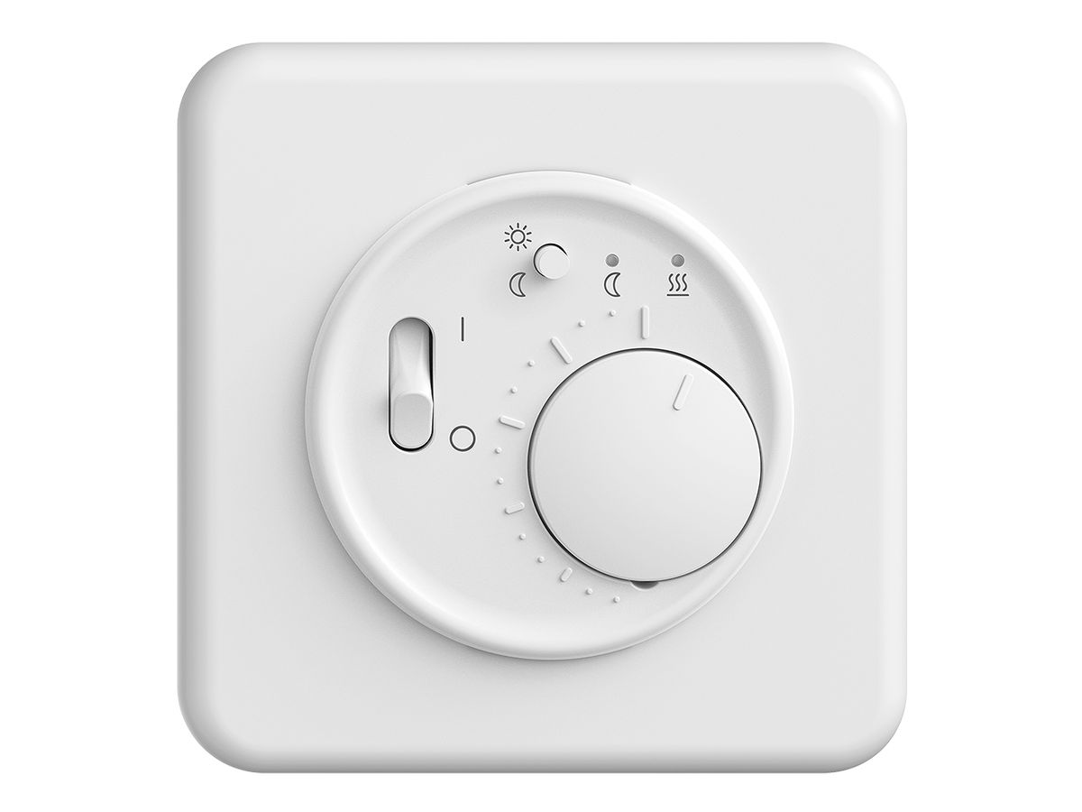 UP-Raumthermostat STANDARDdue weiss mit Fühler und Timer