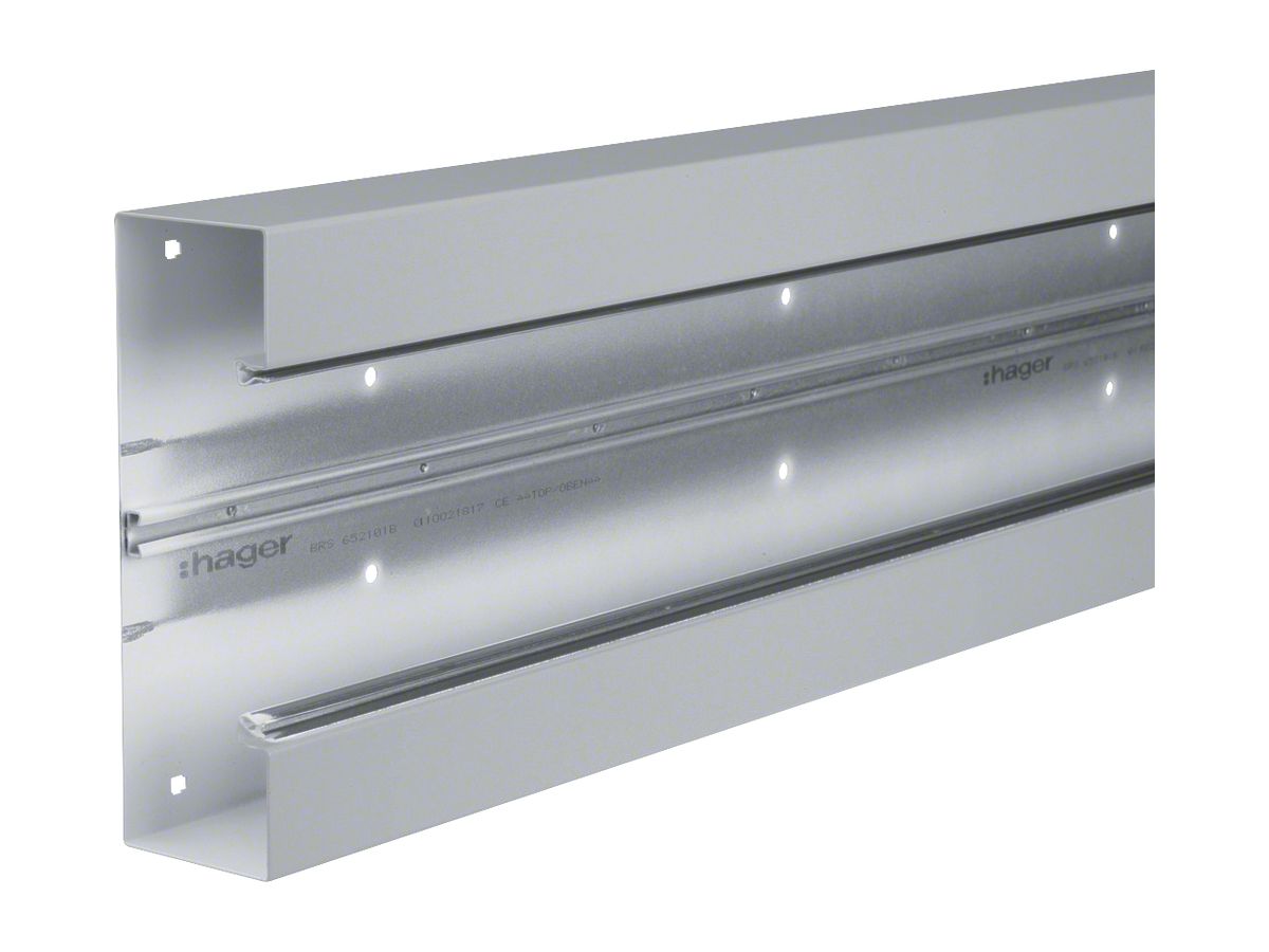 Brüstungskanal tehalit BRS 210×65×2000mm OT 120 Stahl Zink