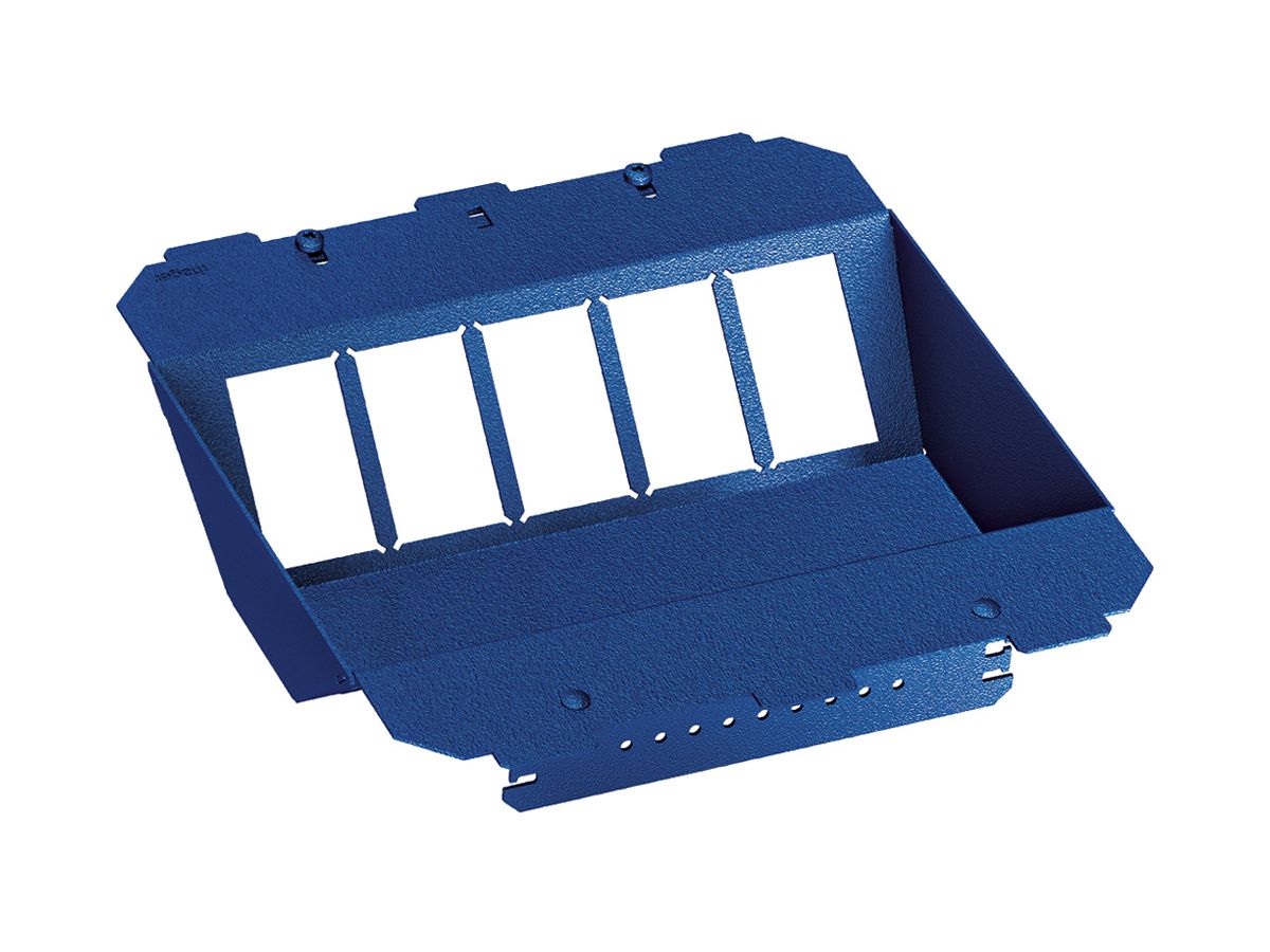 Geräteträger Hager 230×225×100mm für FLF 10×Gr.I oder 4×Gr.II + 2×Gr.I