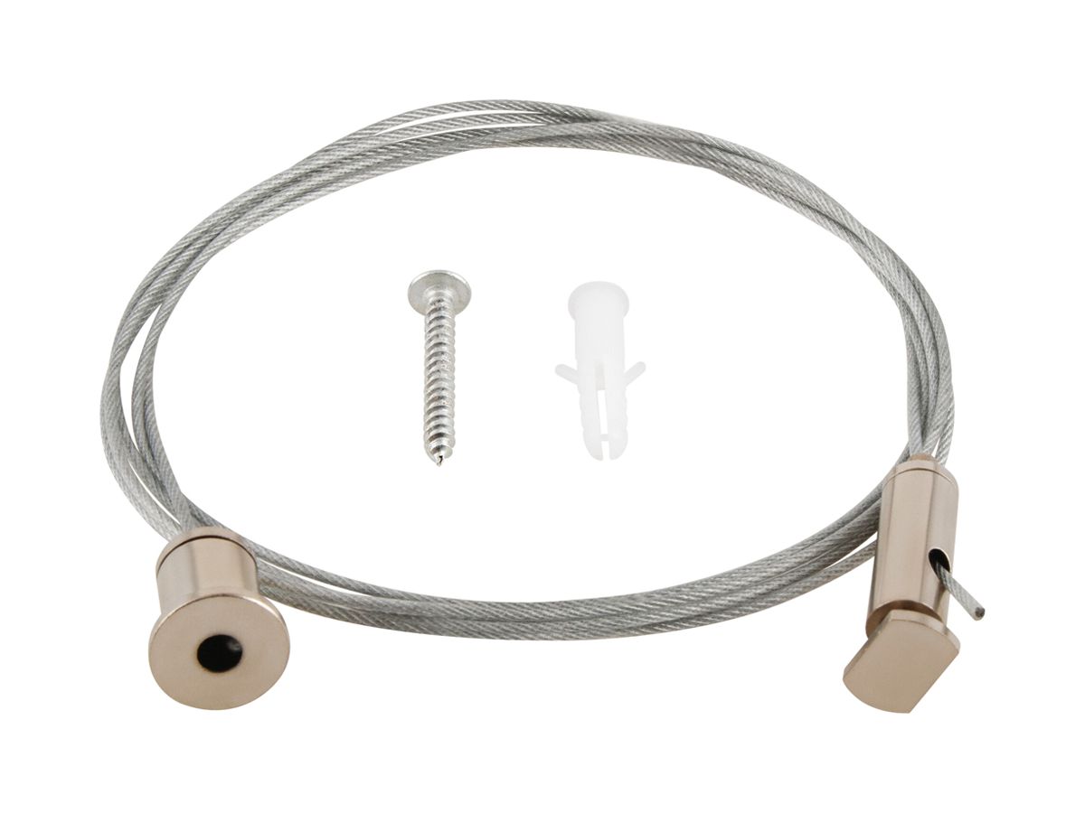 Seilabhängung LEDVANCE LS AY 1500mm Stahl Silber 2 Stk