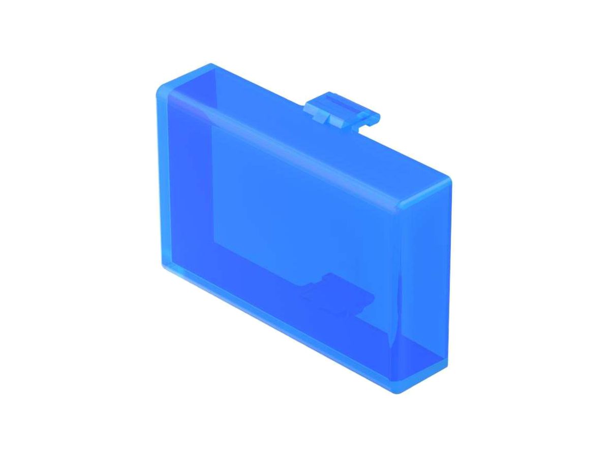 Niederhalter EAO02 blau flach 14.3×22.3mm