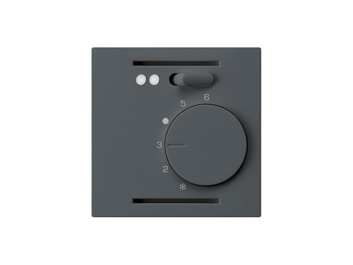 UP-Raumthermostat kallysto anthrazit für Fussbodenheizung