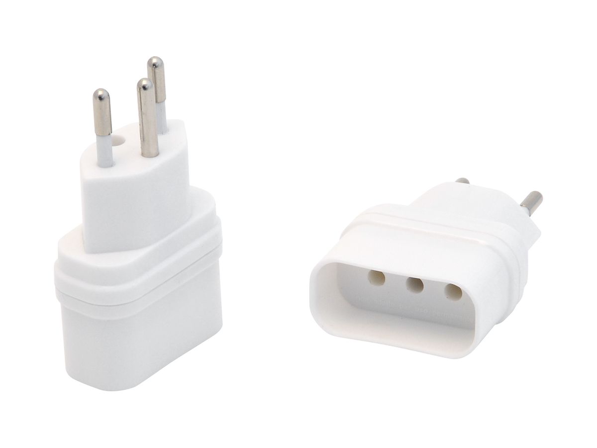 Übergangsstecker 3L T12 weiss Kupplung: IT
