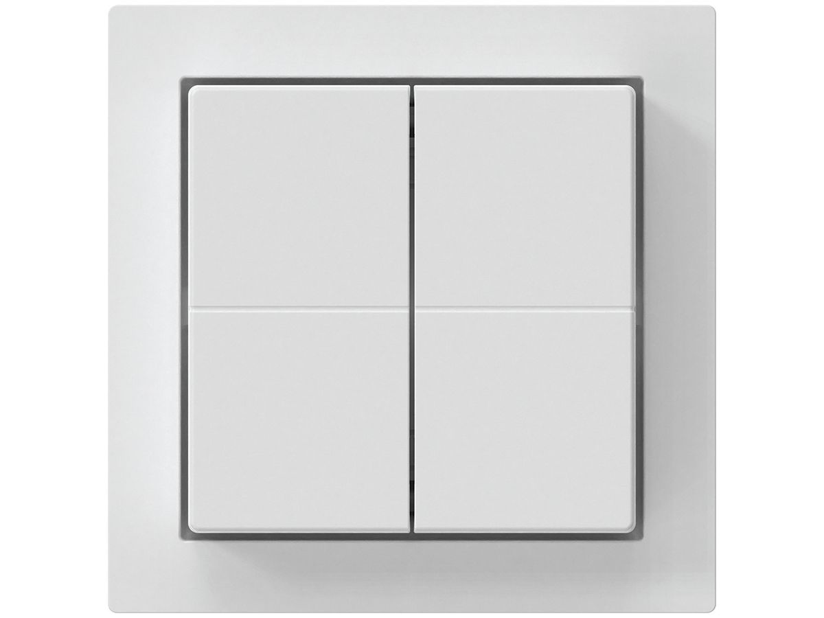 Funktaster Friends of Hue KAL, 4×, 60×60mm, klebend, weiss