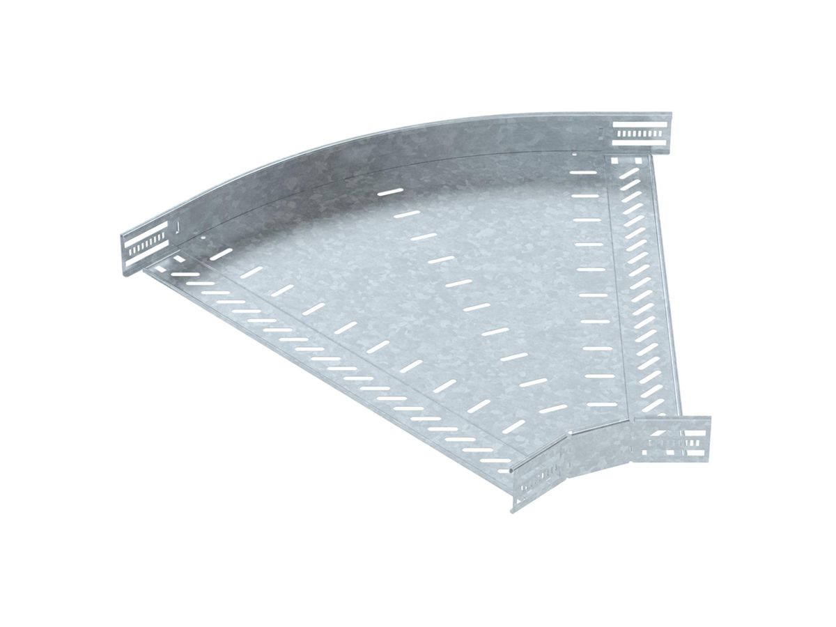 Bogen BET RB 45° 60×600mm Stahl feuerverzinkt