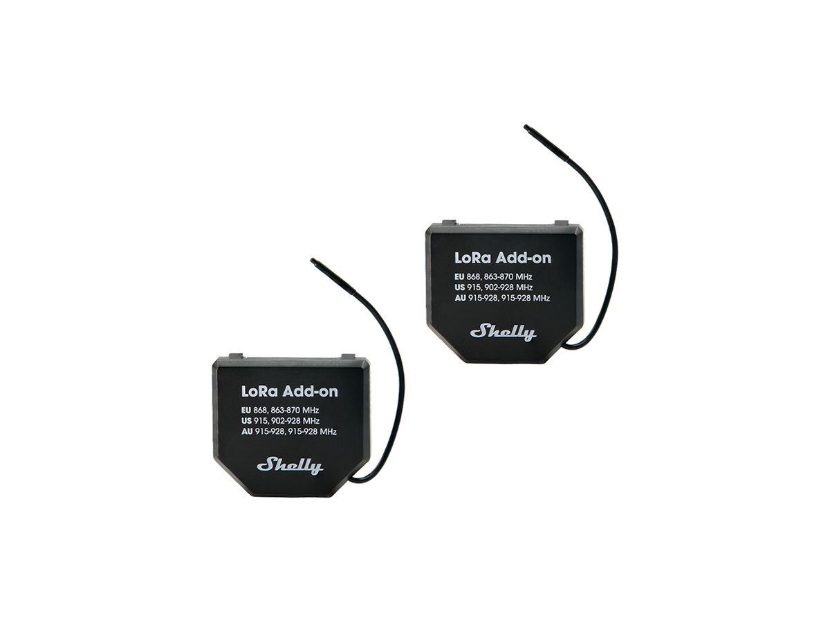 Signalverstärker Shelly LoRa Add-on Reichweite ≤ 5 km 2Stk