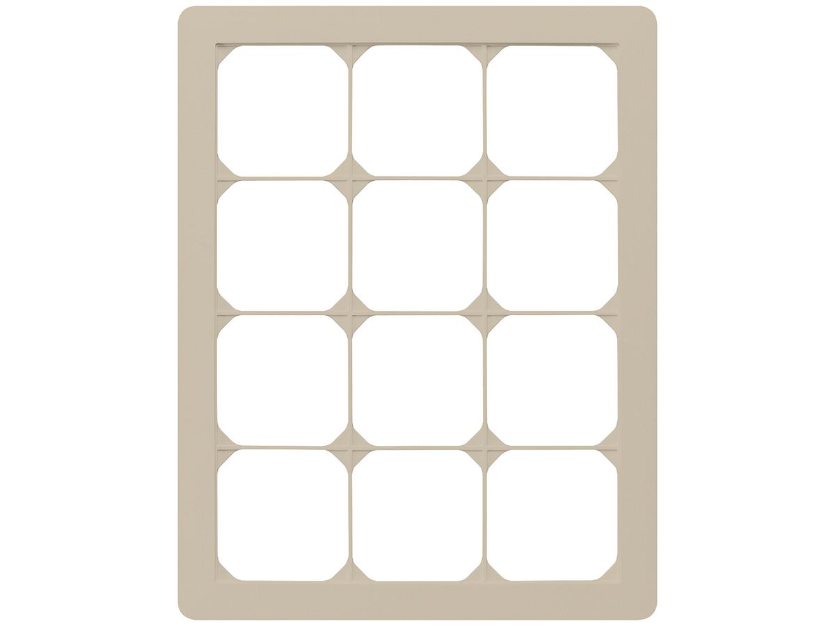 UP-Abdeckrahmen kallysto.trend 4×3 beige 274×214mm