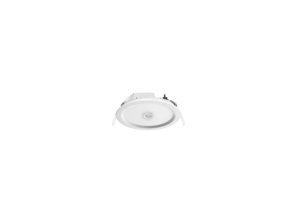LED-Downlight ESYLUX ELSA-2 PD DALI, Ø240 18W 3000K 1750lm, weiss
