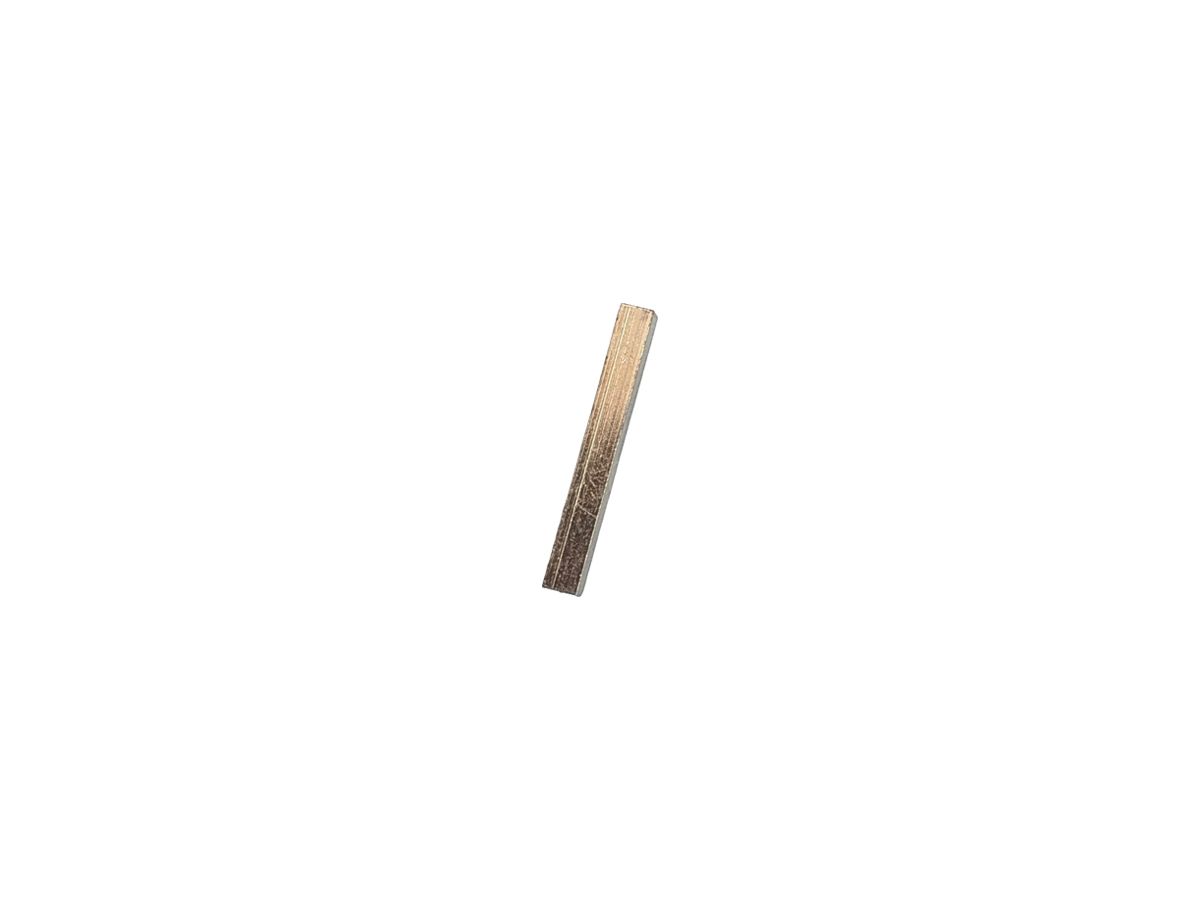 Zählerstift 80A 5×5mm Länge 45mm 4-Kant Systemstift f.Zähler