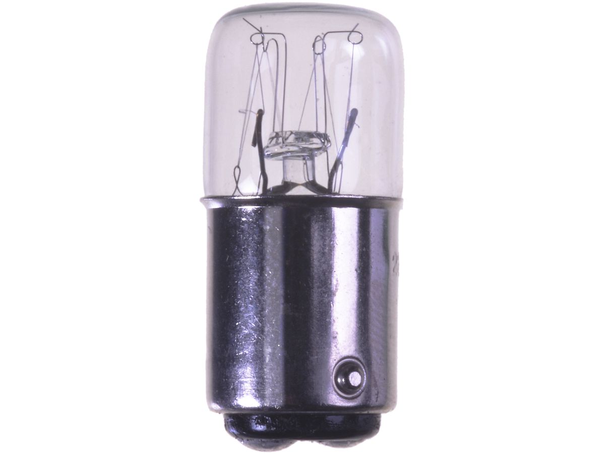 Signallampe DURLUX Ba15d 260V 5…7W 16×35mm