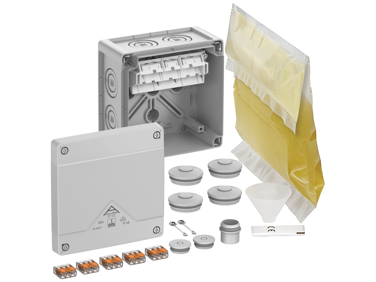 AP-Abzweigdose Spelsberg Abox Pro XT SL-4² 127×127×75mm IP68 gu