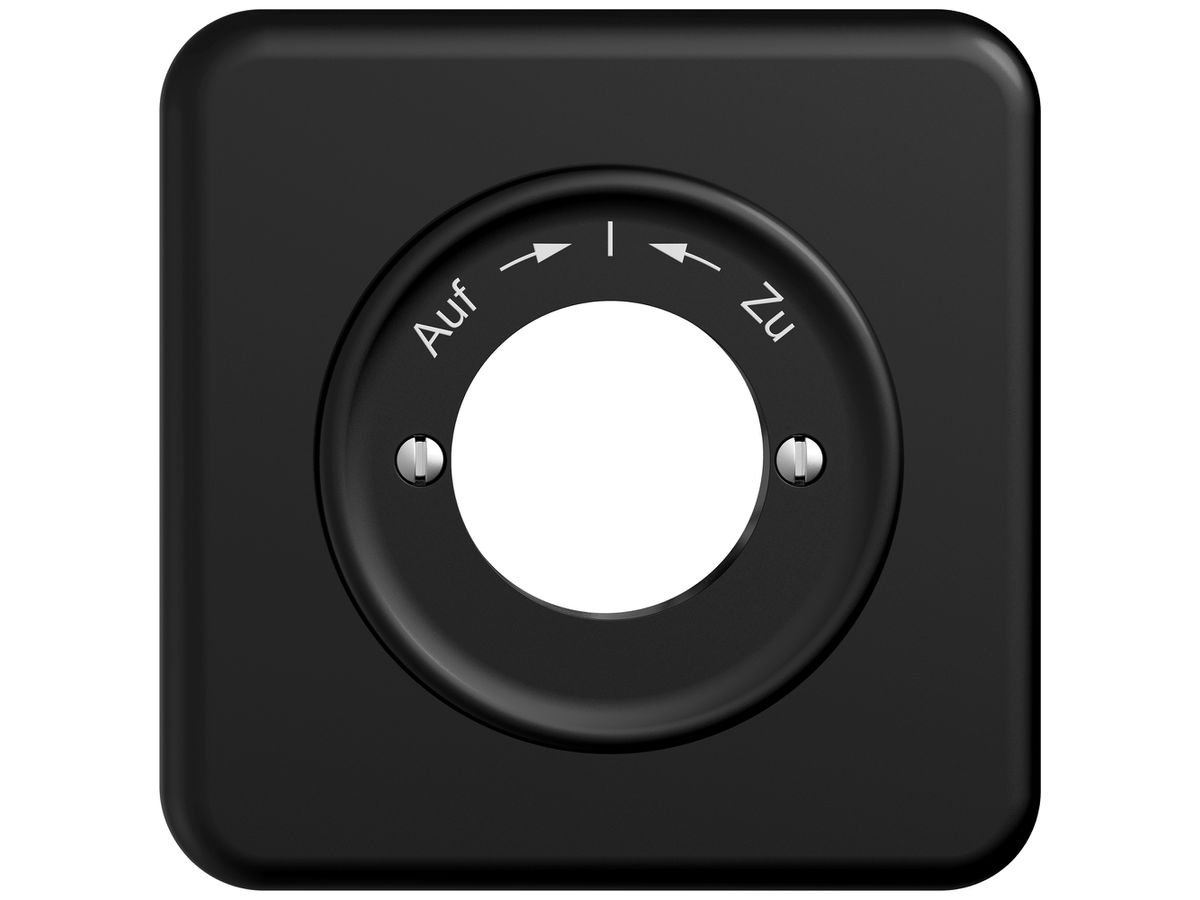 UP-Montageset STANDARDdue SNAPFIX® f.Drehschalter m.Schloss Auf → ← Zu sz