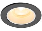 EB-LED-Deckenleuchte SLV NUMINOS XS 6.9W 950lm 3000K MB DALI DIM Ø65×45mm sz/ws