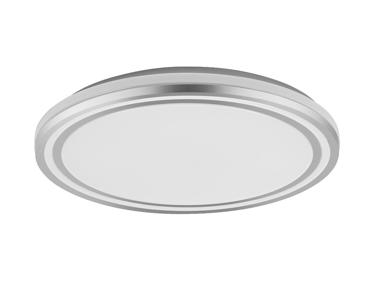 LED-Deckenleuchte LEDVANCE Orbis Helman 36W 2500lm 830 Ø485×65mm Silber
