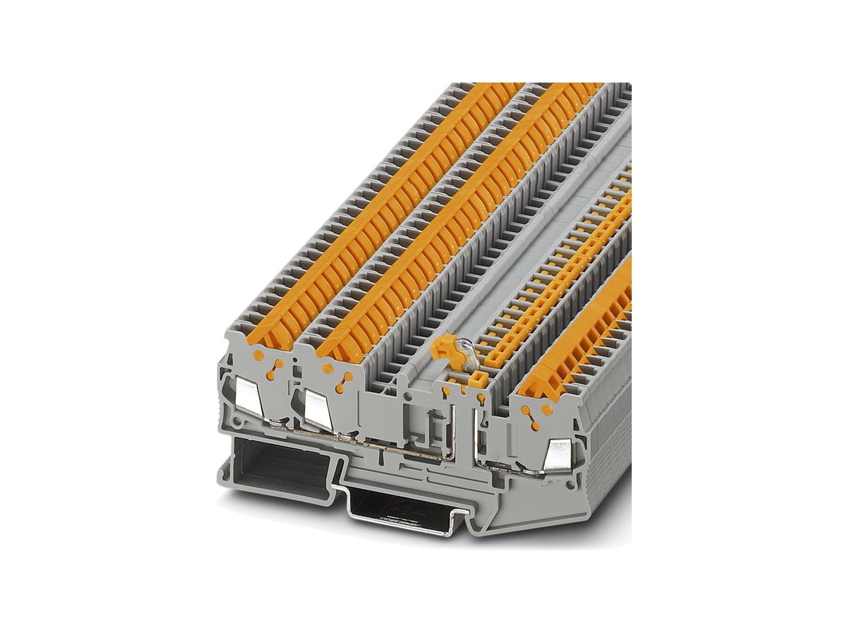 Trennklemme 0.25…1.5 mm² grau Schnellanschluss QTC 1.5-TWIN-MT