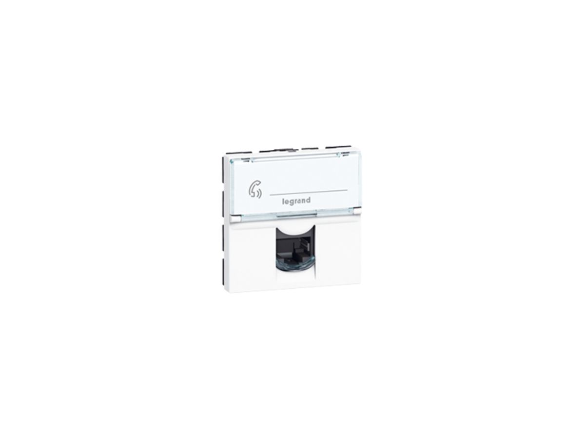EB-Dose MOS FTP 1×RJ45 weiss Kat.6 2 Module