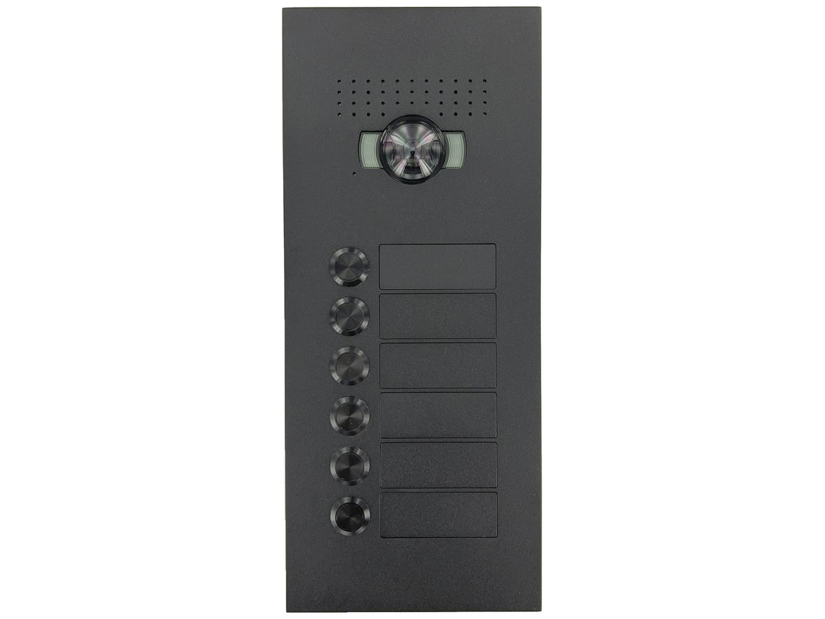 UP-Aussenstation Video Legrand SFERA LUNA 6 Tasten 335×143mm 2-Draht sz