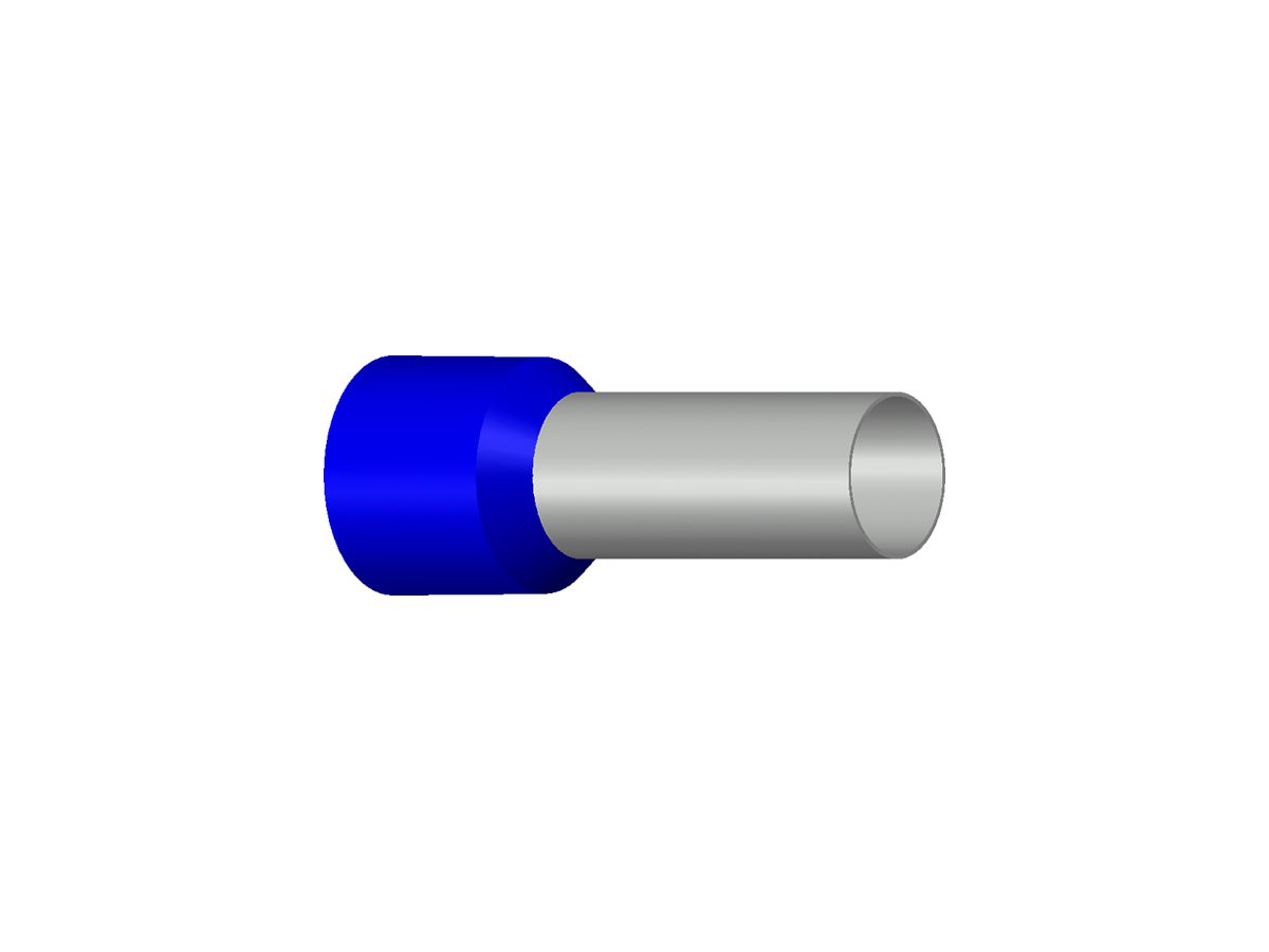 Aderendhülse Ferratec DIN isoliert 16mm²/18mm blau