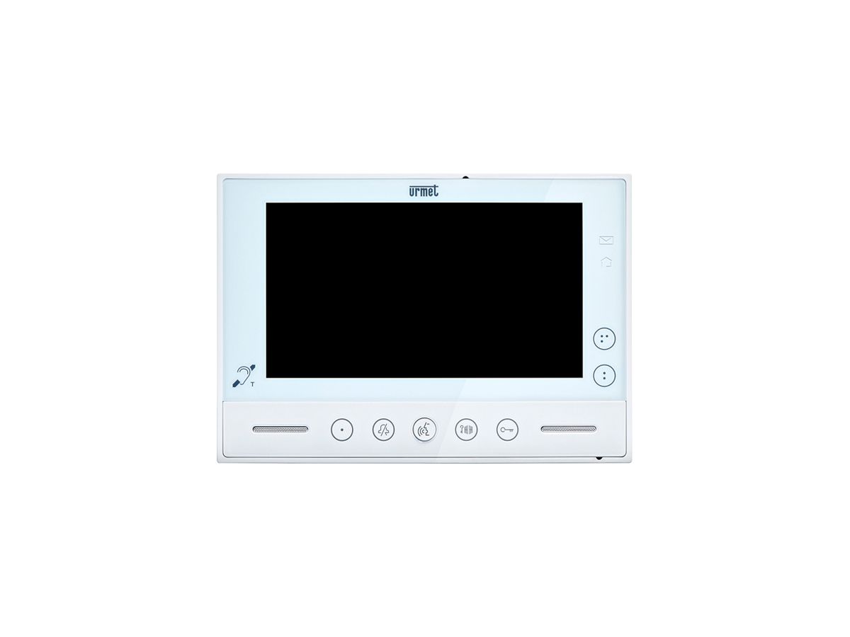 AP-Video-Hausstation Urmet Modo für 2VOICE, Touch-Display 7", 202×142×23mm