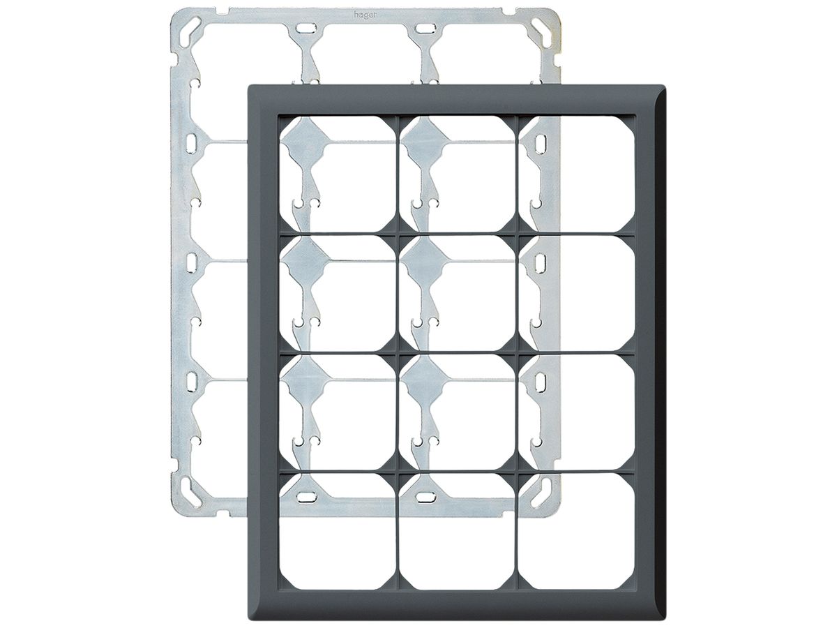 UP-Kopfzeile kallysto.line 4×3 anthrazit vertikal