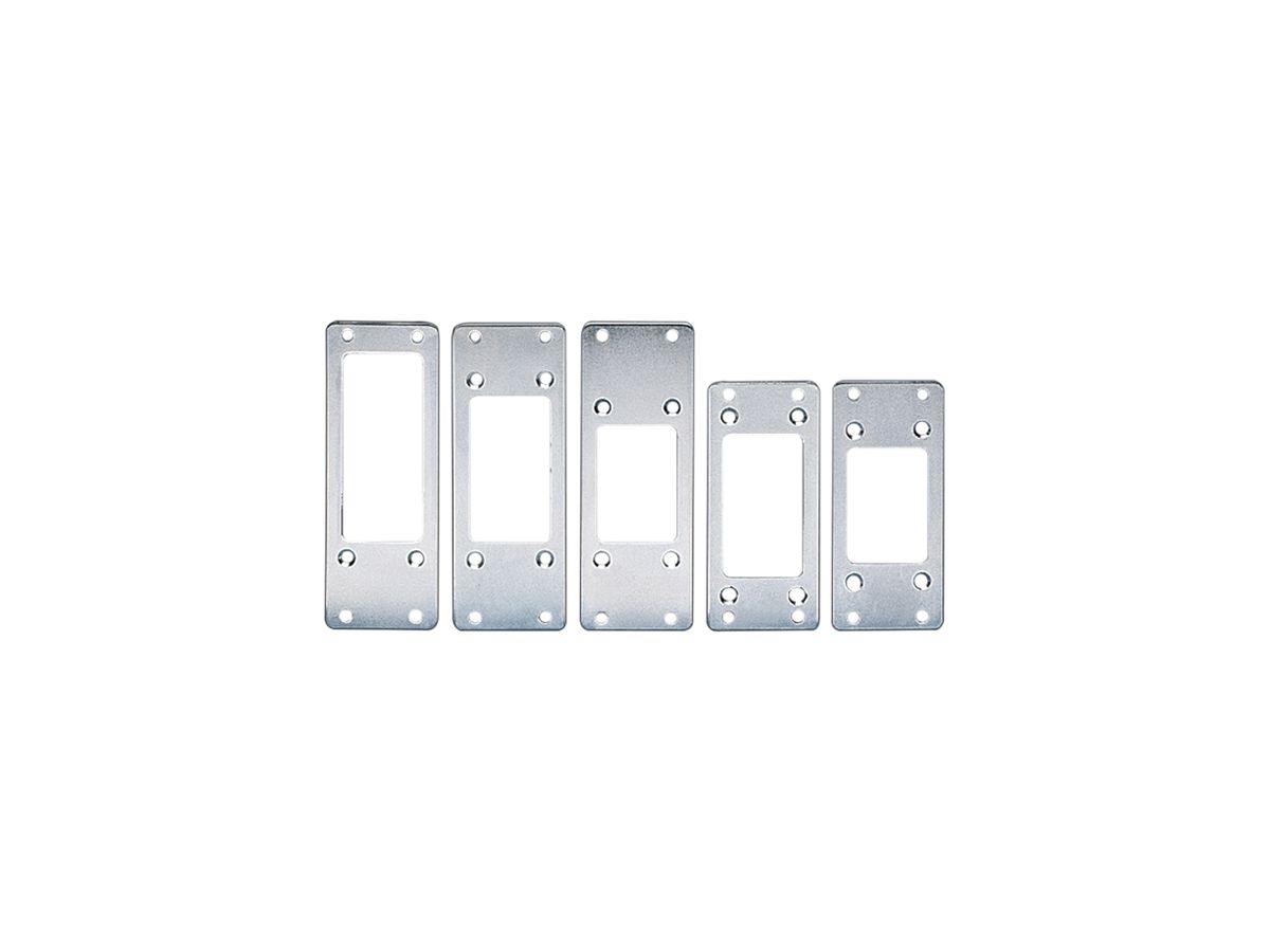 Adapterblech Rittal SZ 2402.000 1×rechteckig mit Dichtung St5Stk