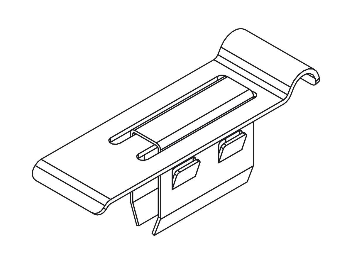 Clip für Gitterbahnen Lanz, A4