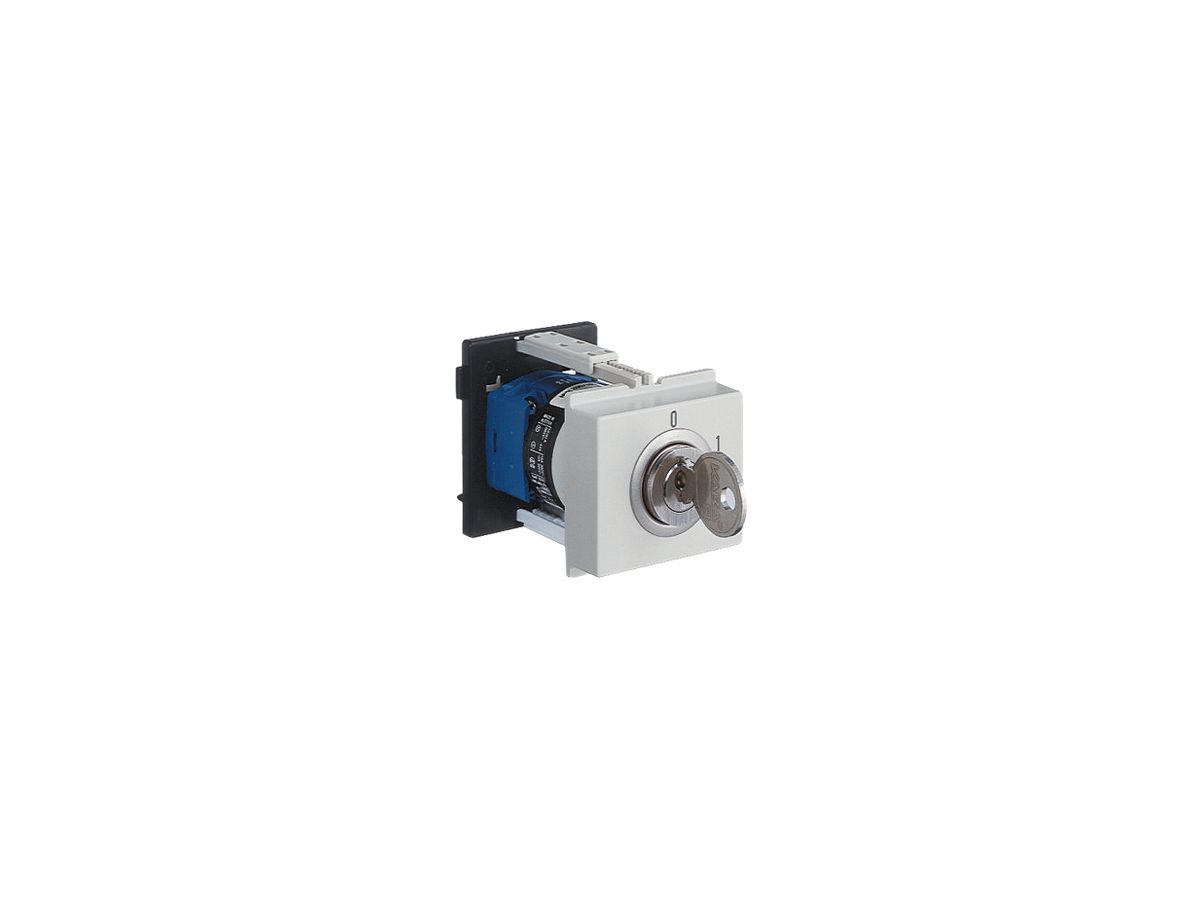 REG-Schlüsselschalter K&N, 20A/690V 0/4L, Kaba 8 + 2 Schlüssel, "0-1"