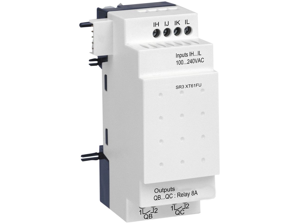 Digitale Erweiterung Schneider Electric 4e/2a 100…240VAC zu Zelio Logic 3