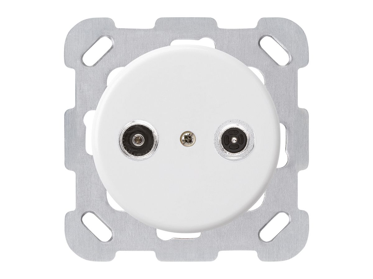 UP-Antennendose basico TV-R Bauart B 10.5dB 2GHz weiss