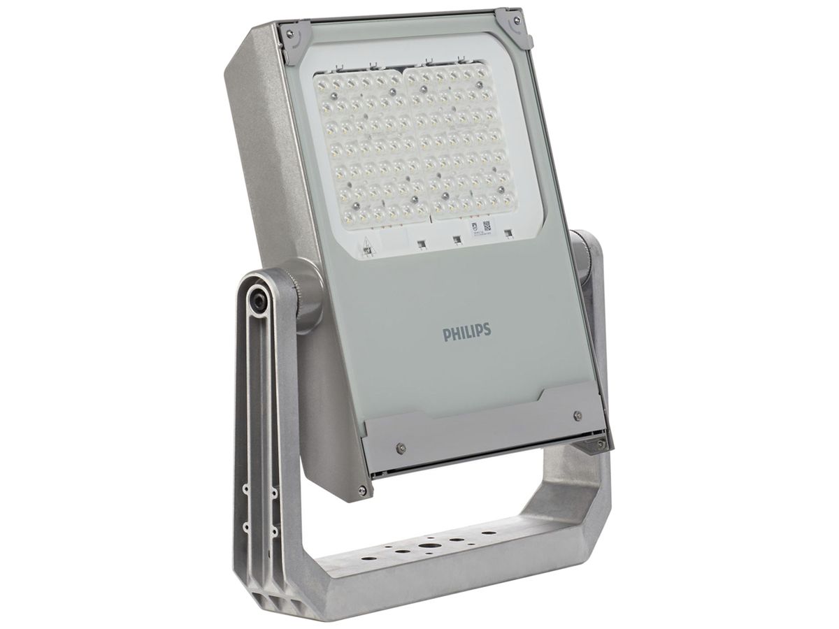 LED-Strahler Philips Clearflood 172W 25900lm 740 IP66 21°×99° 545×465mm Al