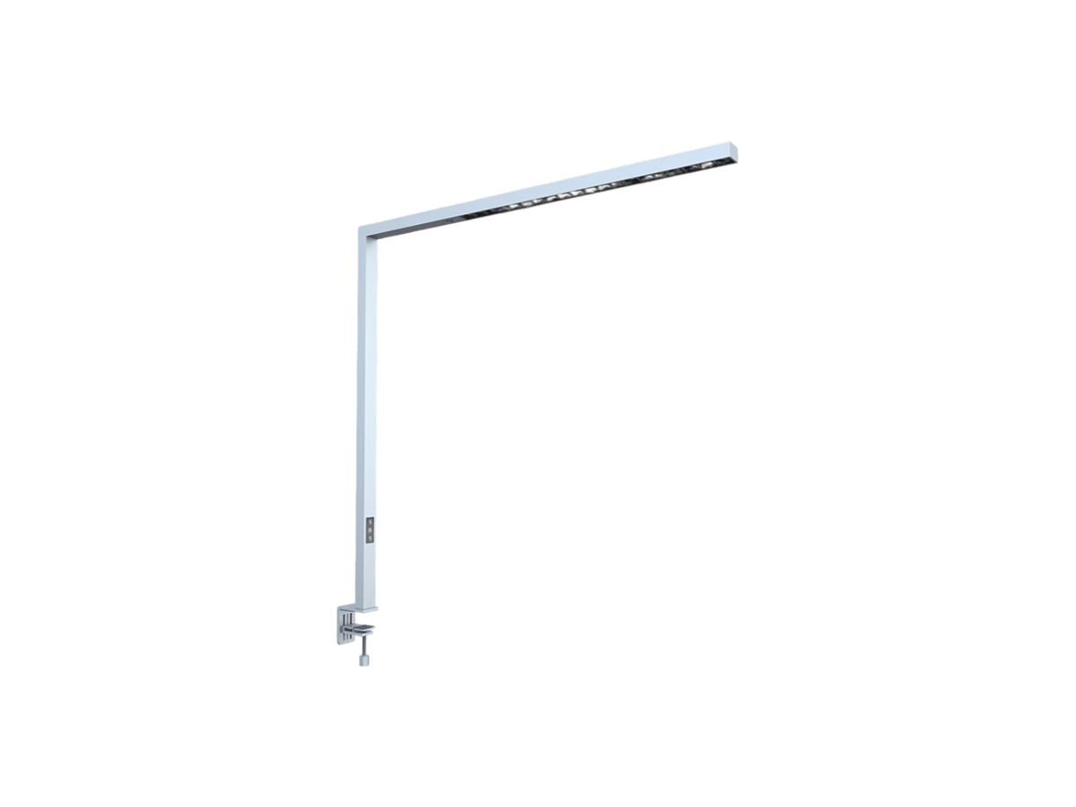 LED-Tischleuchte DOTLUX STYLEdesk 80W 10200lm 4000K silber