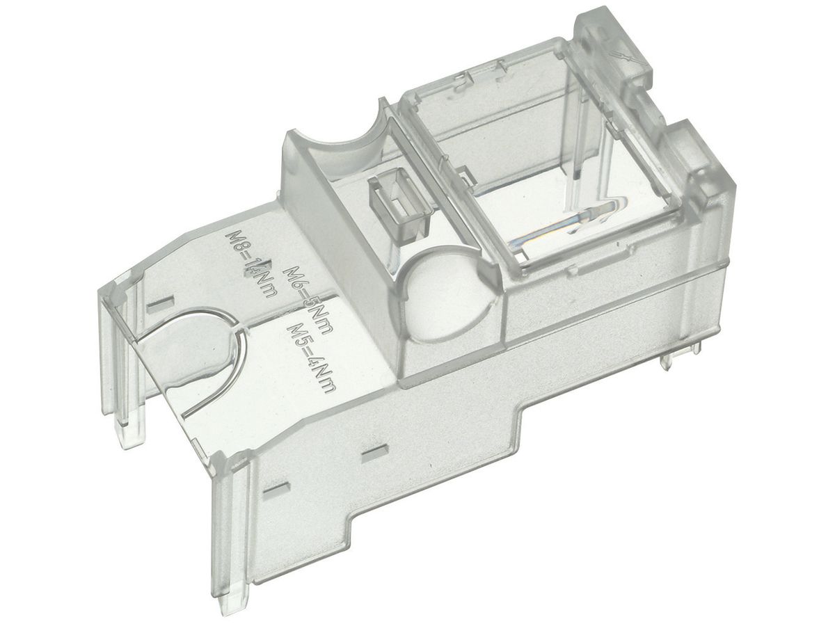 Anschlussraumabdeckung Hager kurz weber.vertigroup DIN00 60/100mm f.Rahmenklemme