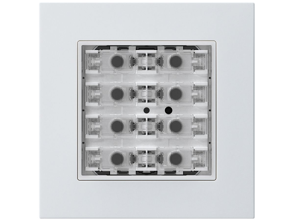 UP-Taster KNX KPR f.8×Tasten 8×Betätigungspunkte LED weiss