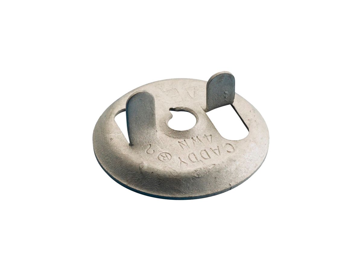 Flügelmutter Caddy M6 Ø34mm für Drehklipps
