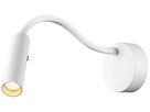 LED-Wandleuchte SLV KARPO GOOSE 5.8W 380lm 3000K Aluminium weiss