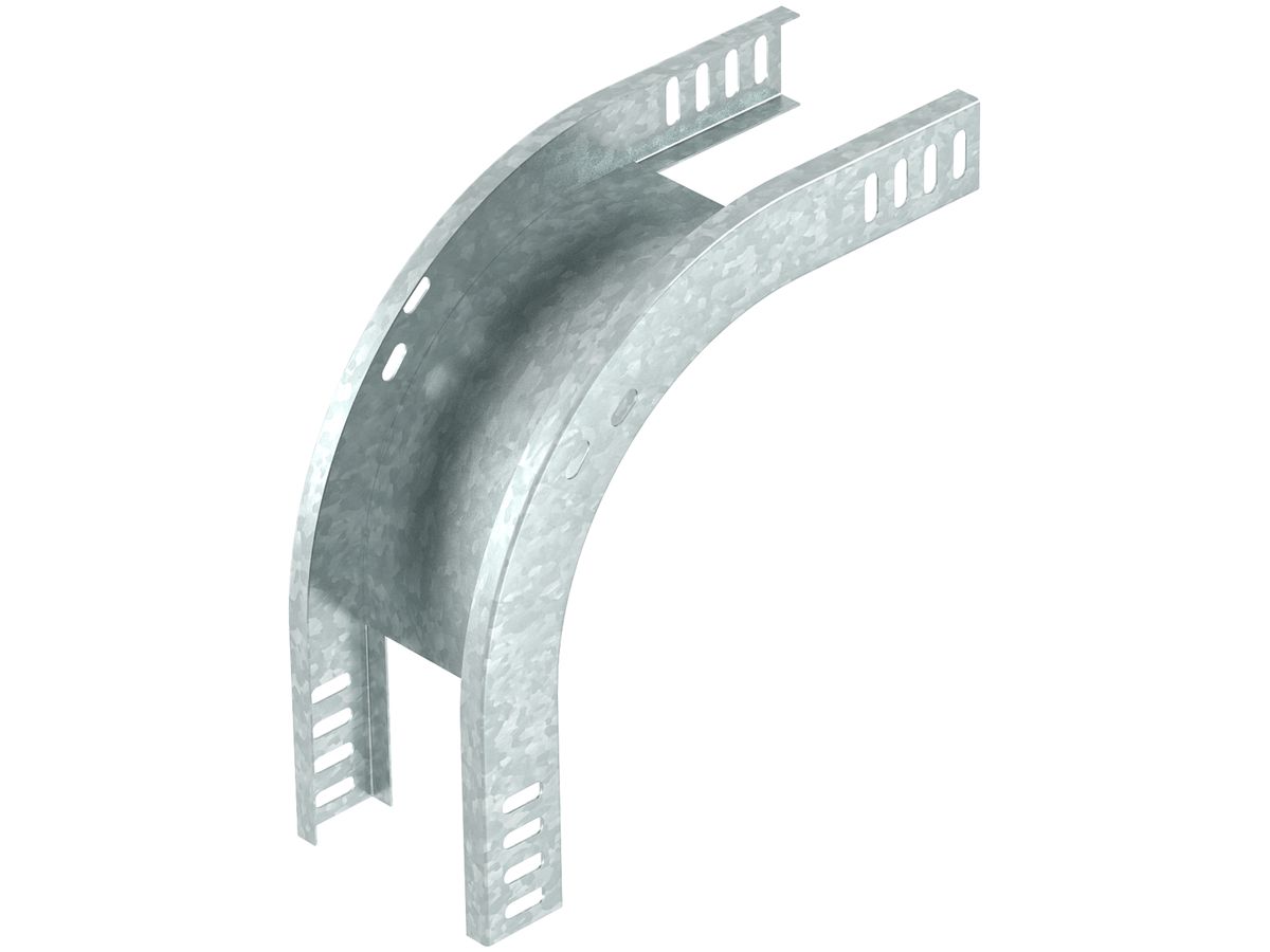 Aussenbogen Bettermann vertikal 90° 35×200mm tauchfeuerverzinkt