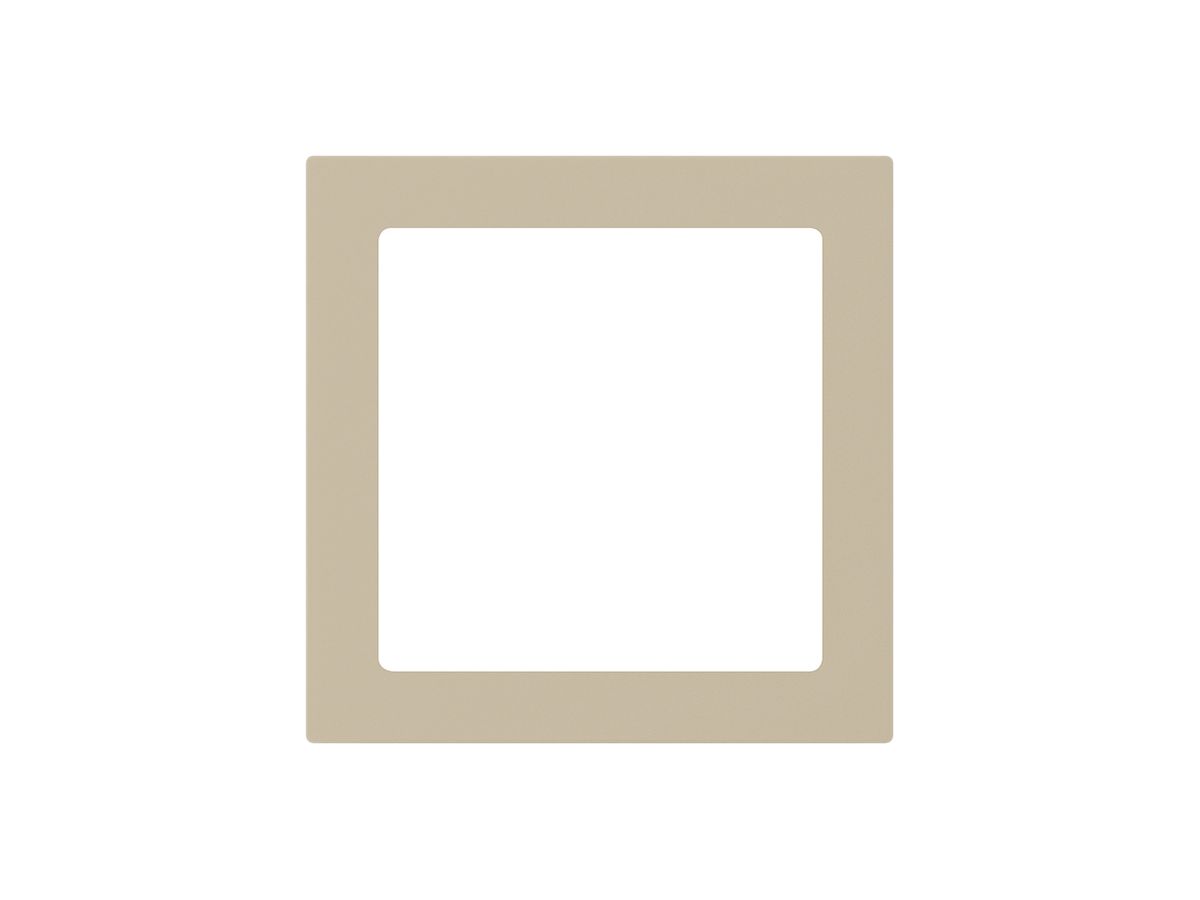 Zwischenrahmen kallysto 60×60mm mit Ausschnitt 45×45mm beige