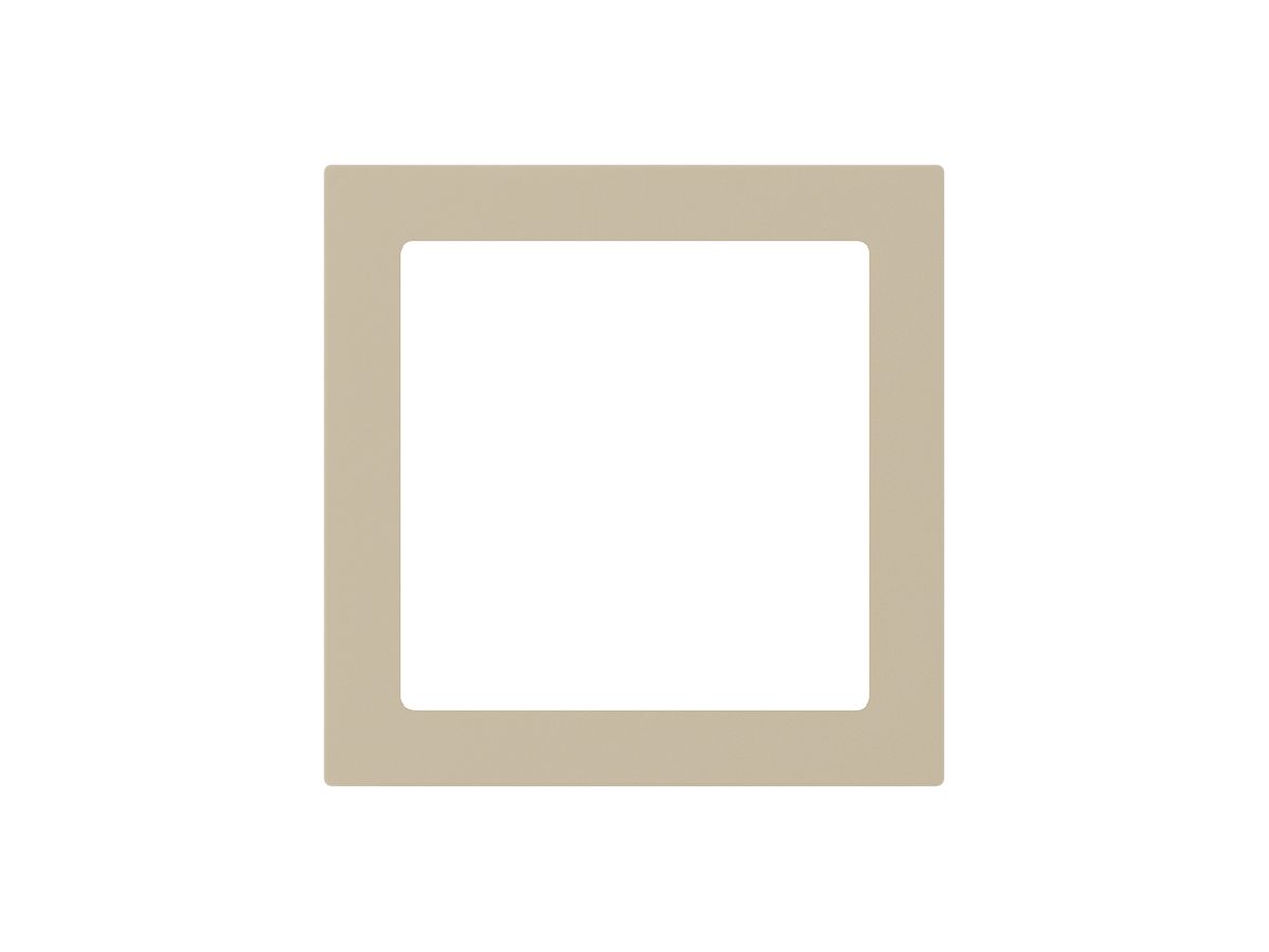 Zwischenrahmen kallysto 60×60mm mit Ausschnitt 45×45mm beige